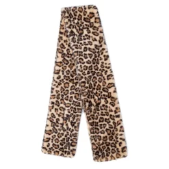 Biba Faux Fur Scarf in Brown