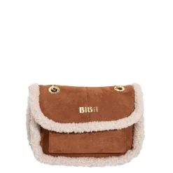Biba Multi Compartment Shoulder Bag in Brown