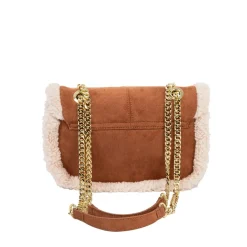 Biba Multi Compartment Shoulder Bag in Brown