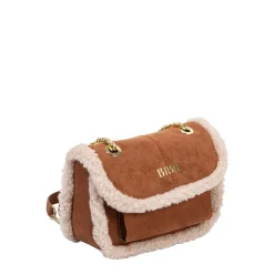 Biba Multi Compartment Shoulder Bag in Brown