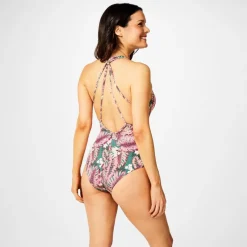 Biba Plunge Swimsuit in Multi