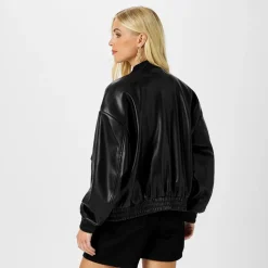 Biba Pu Bomber in Black