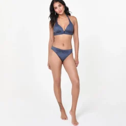 Biba Sophisticated Bikini Top in Grey