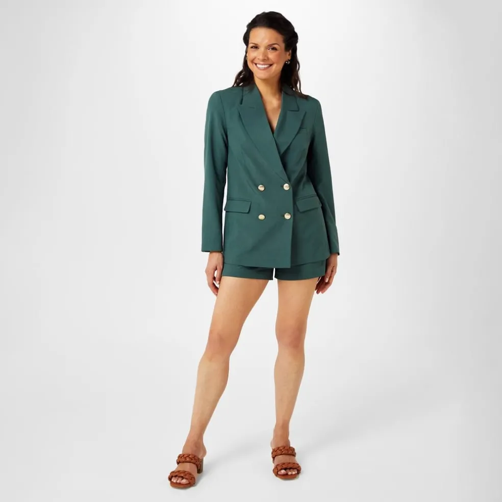 Biba Tailored Shorts in Green