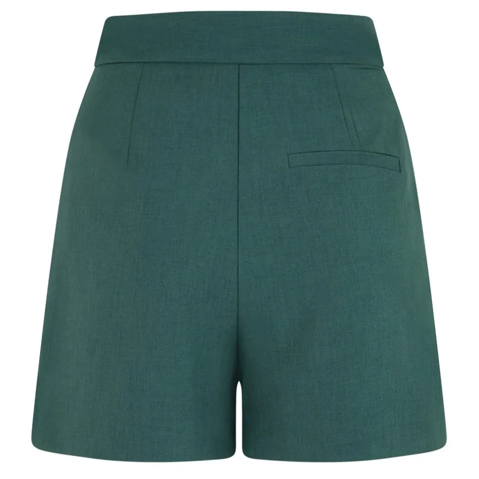 Biba Tailored Shorts in Green