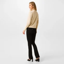 Biba Zip Up Cardigan in White