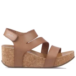 Blowfish Malibu Leelee Wedge Sandals in Beige