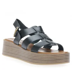 Blowfish Malibu Womens London-B Platform Sandals in Black