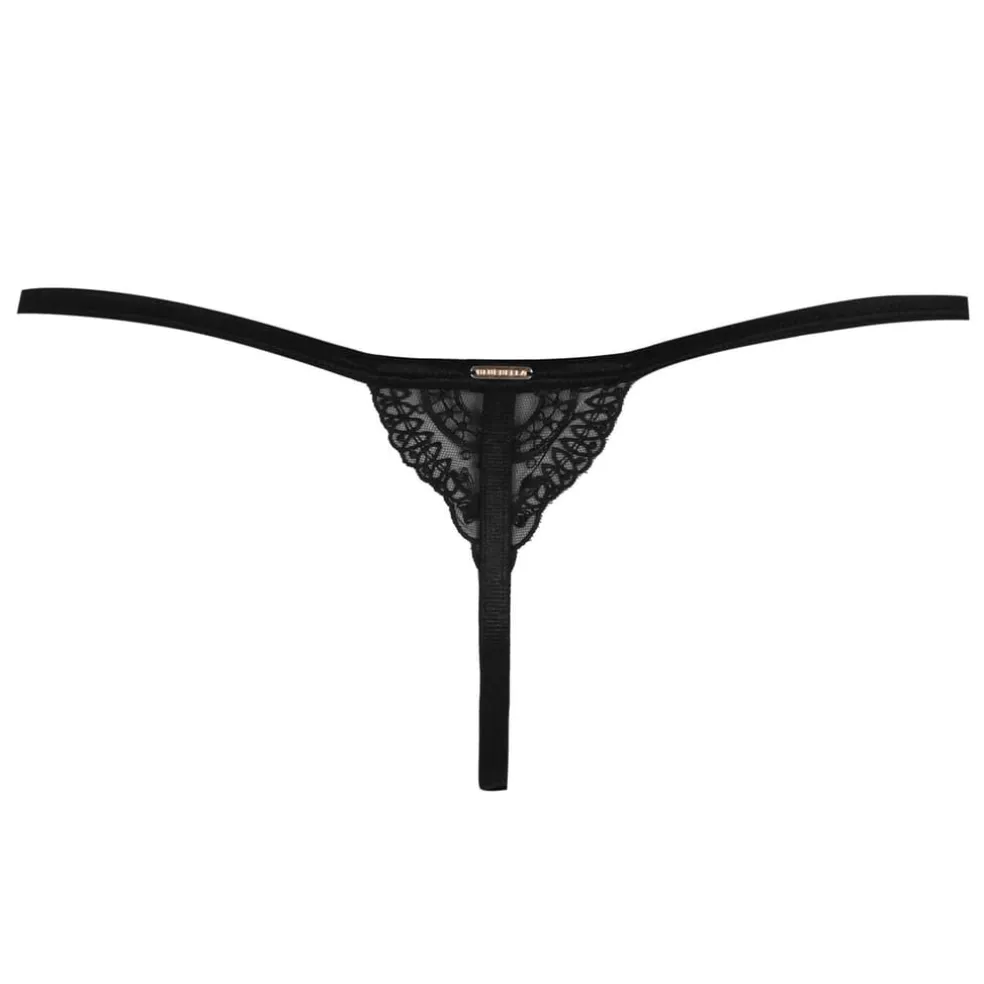 Bluebella Thong in Black
