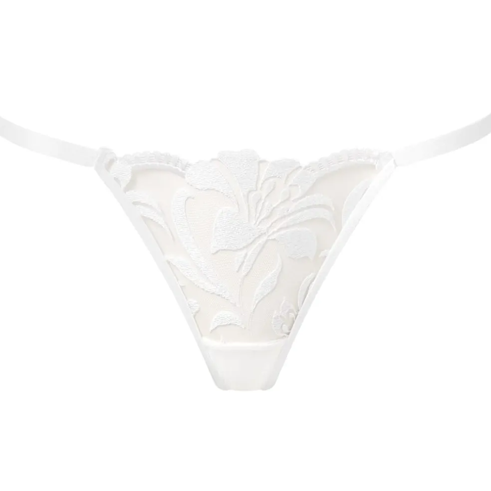Bluebella Thong in White