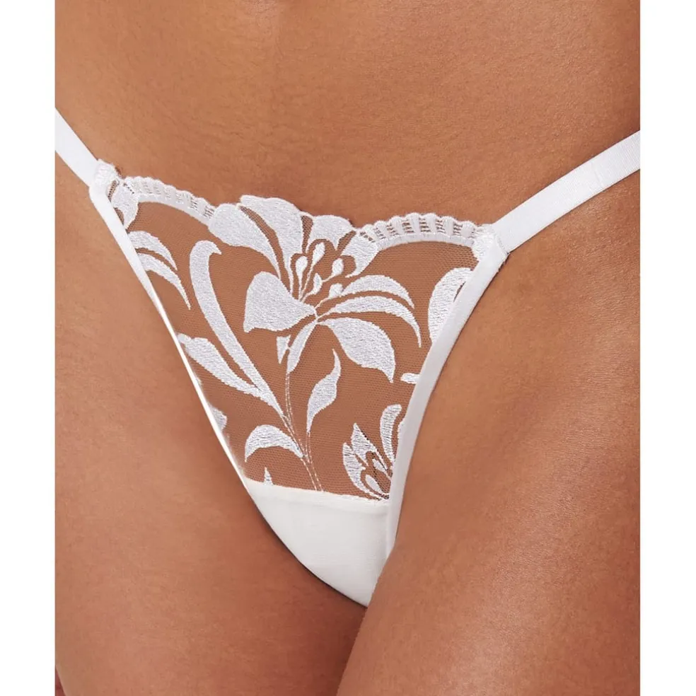 Bluebella Thong in White