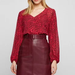 Boss C_Ivaleno Top in Multi colour