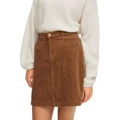 Boss C Vrecord-D A-Line Skirt in Rust