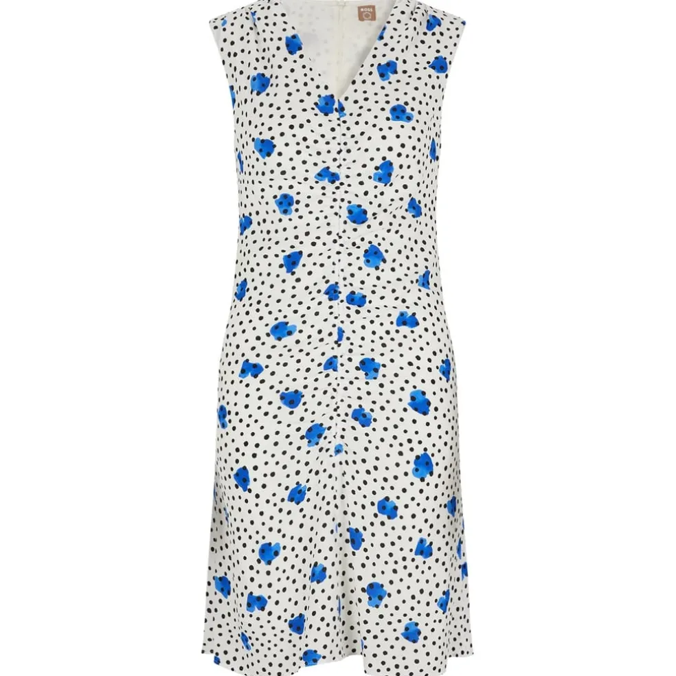 Boss Desmala Dress in Multi colour