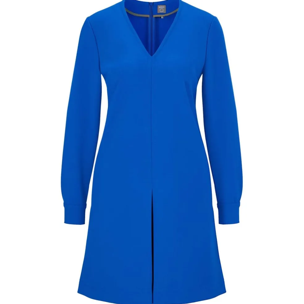 Boss Ditama Dress in Blue
