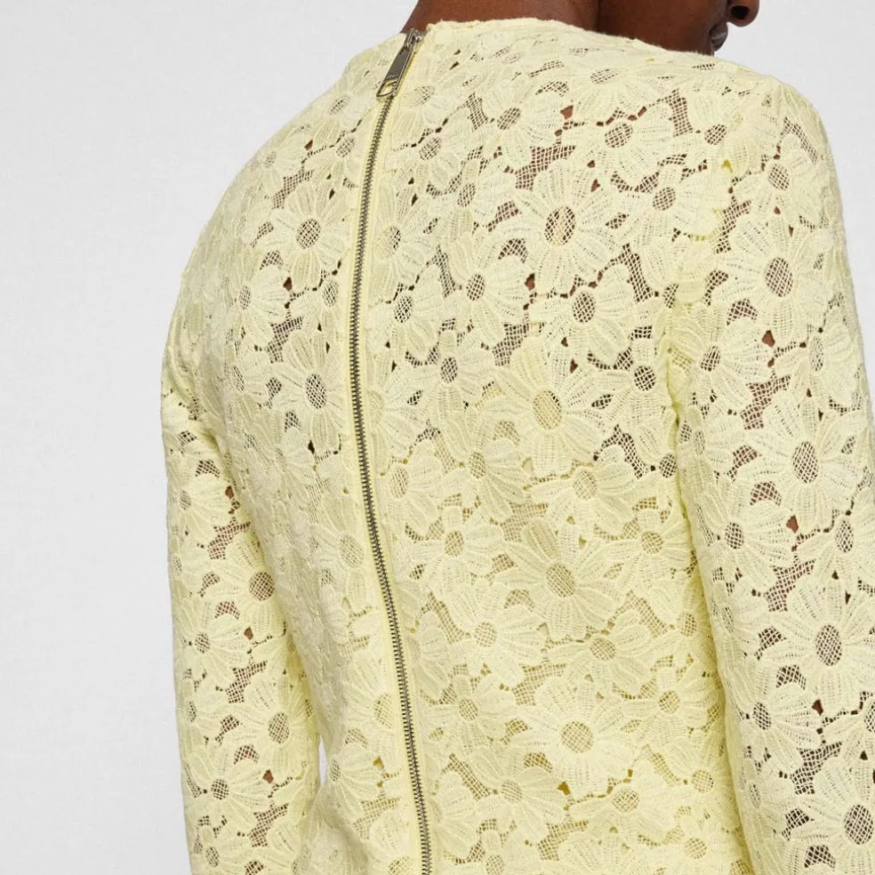 Boss Drealina Dress in Yellow