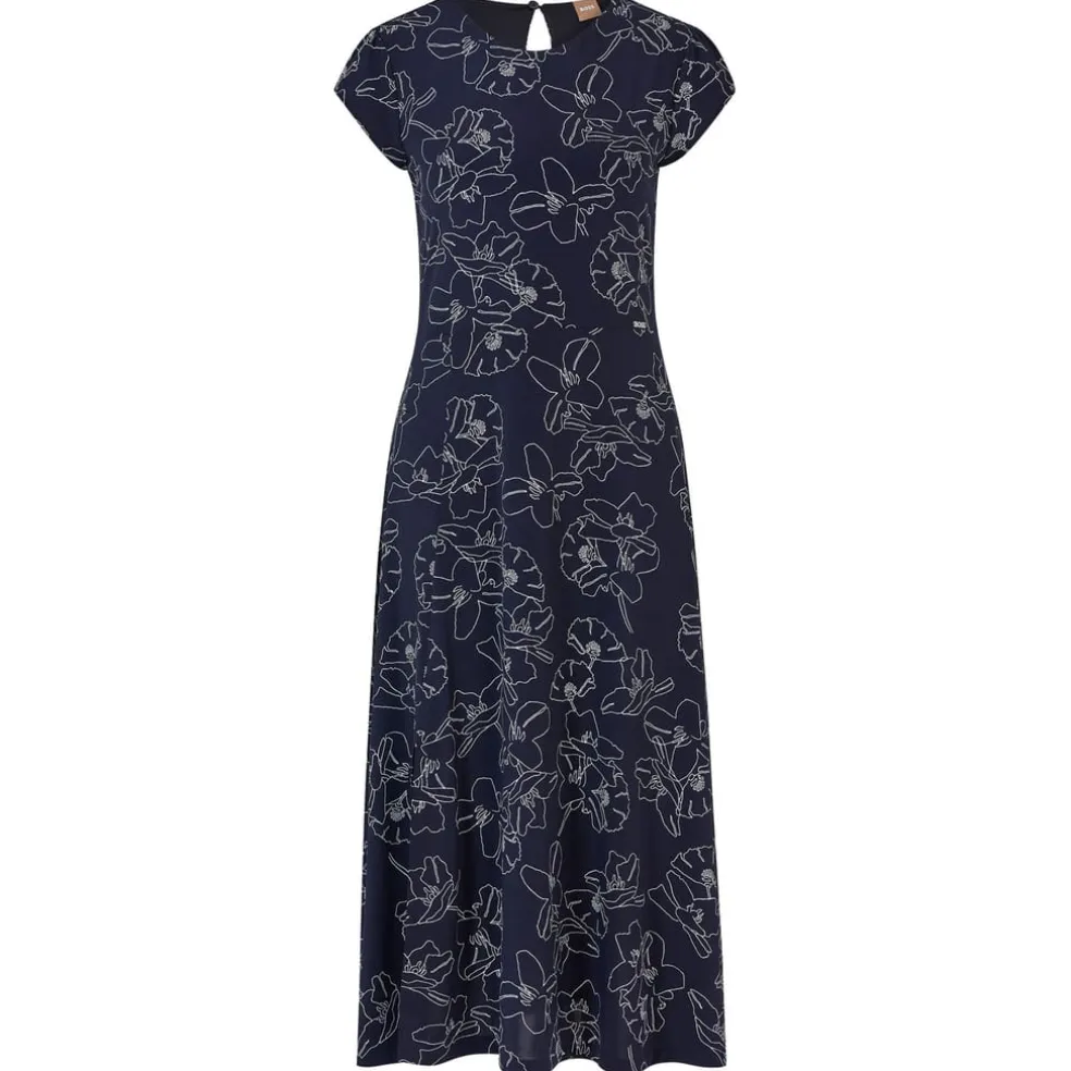 Boss Eletas Dress in Multi colour