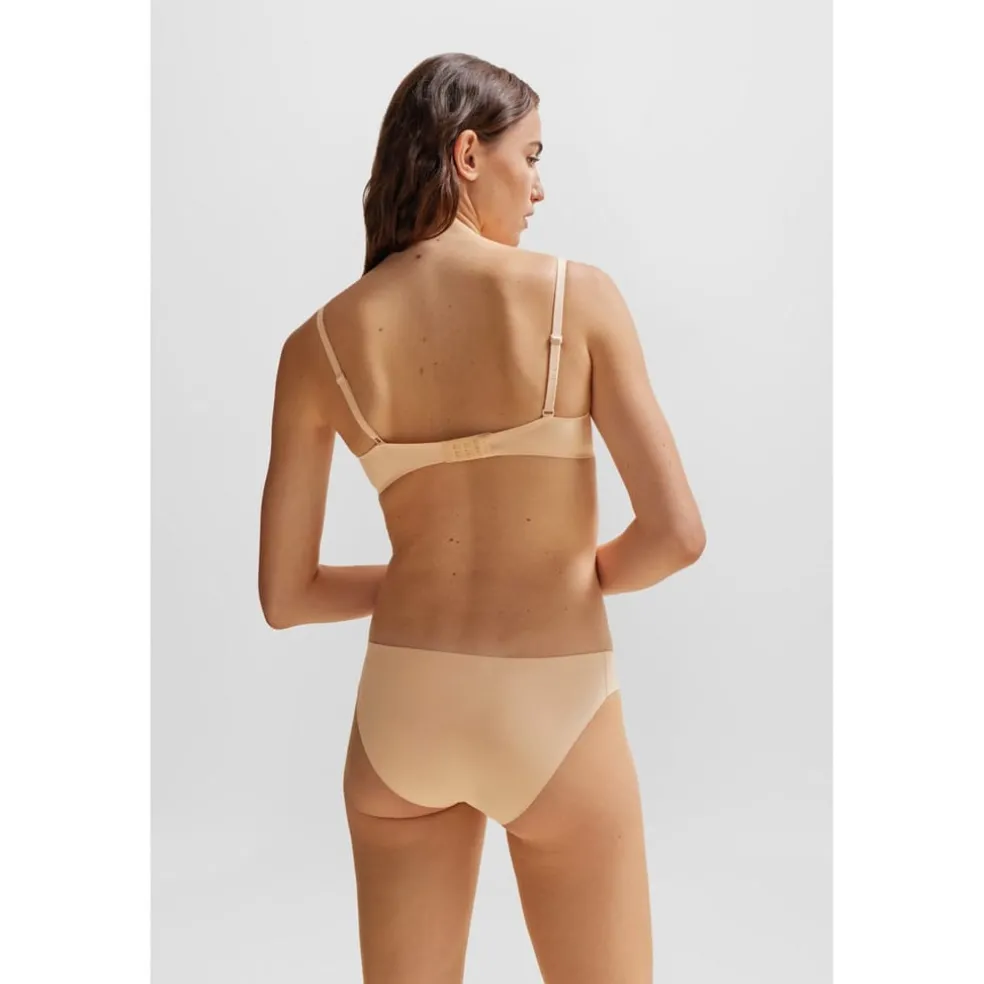Boss Womens Brief Laser Cut 10257690 01 Hipster in Black