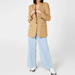 Boss Womens Jaleno Blazer in Beige