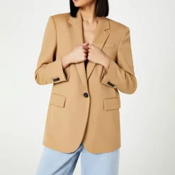 Boss Womens Jaleno Blazer in Beige