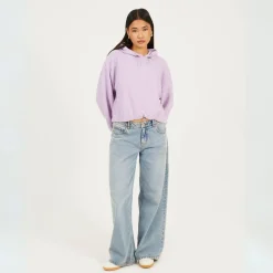 Brave Soul Borg Hoodie in Purple