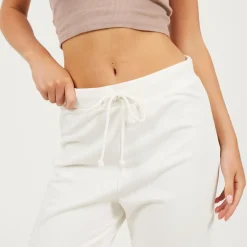 Brave Soul Skinny Jogging Bottoms in White