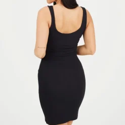 Brave Soul Through Dress in Black