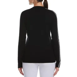 Callaway Mock Neck Regular Fit Sweater in Black