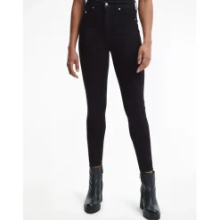 Calvin Klein Jeans Rise Super Skinny Jeans in Black