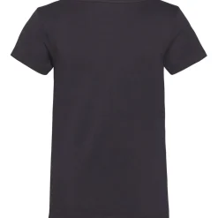 Calvin Klein Jeans Stretch V Neck T-Shirt in Black
