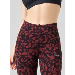 Casall Essential Athletic Running Pants in Red