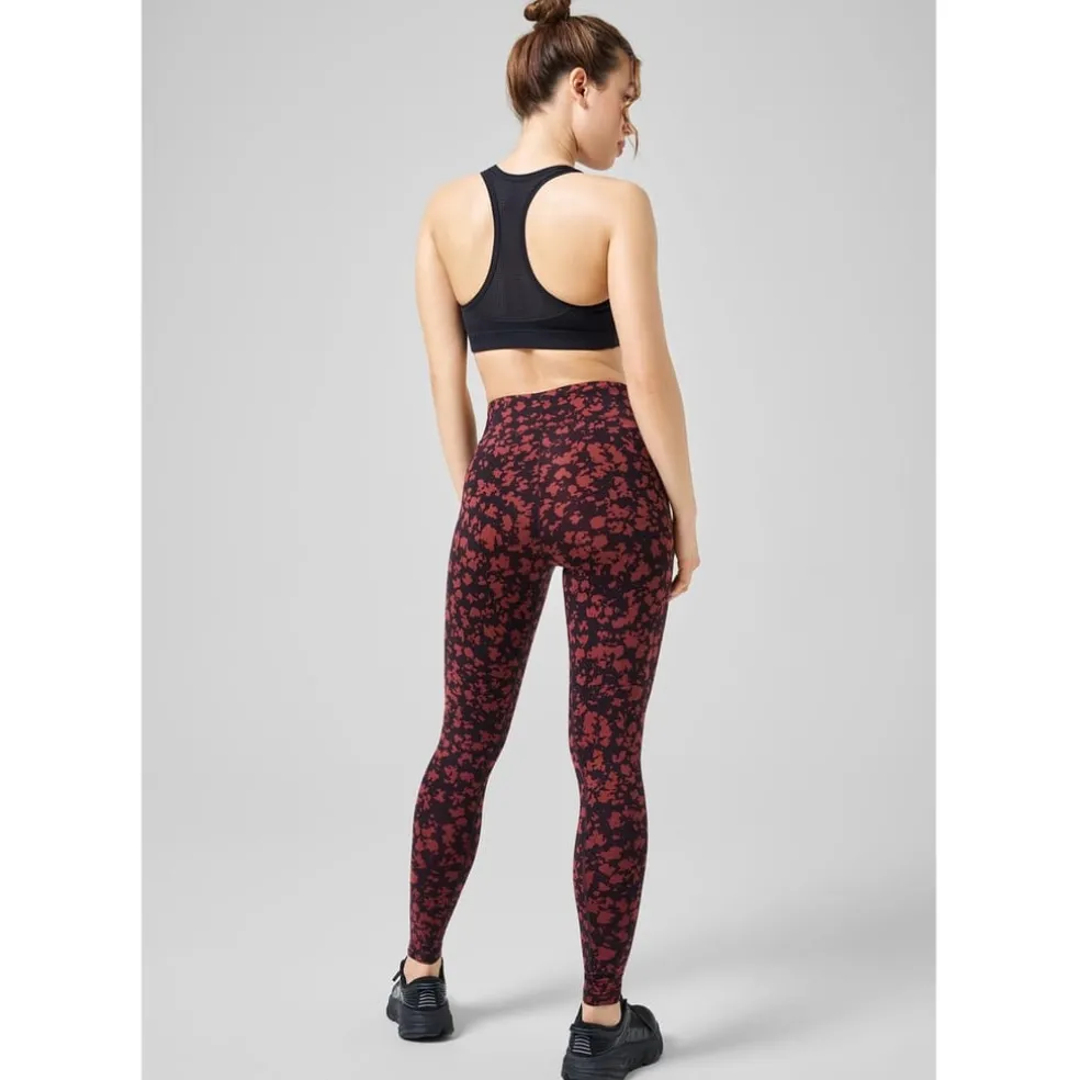 Casall Essential Athletic Running Pants in Red