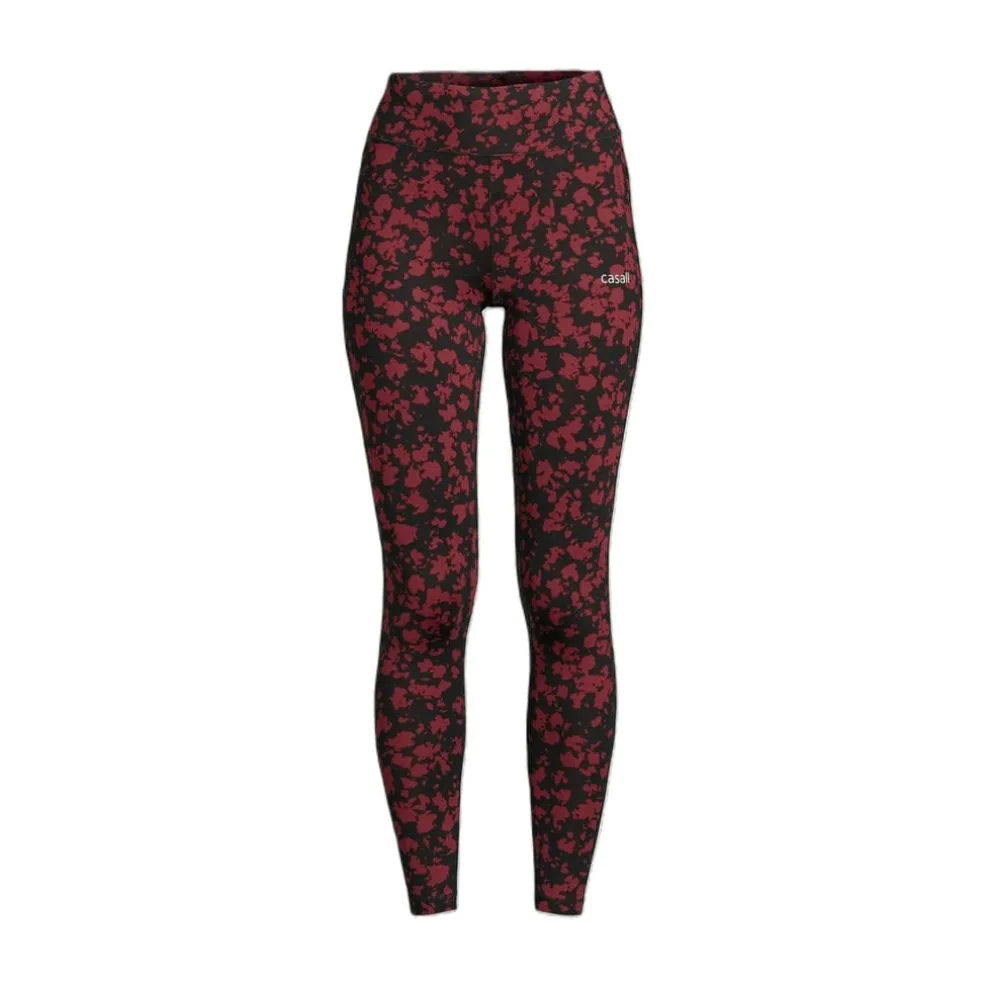 Casall Essential Athletic Running Pants in Red