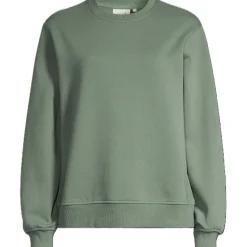 Casall Womens Crew Neck Sweater in Green