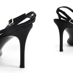 Charles and Keith Strap Stiletto Heels in Black