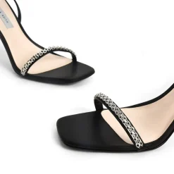 Charles and Keith Strap Stiletto Heels in Black