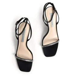 Charles and Keith Strap Stiletto Heels in Black