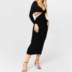 Charles and Keith Strap Stiletto Heels in Black