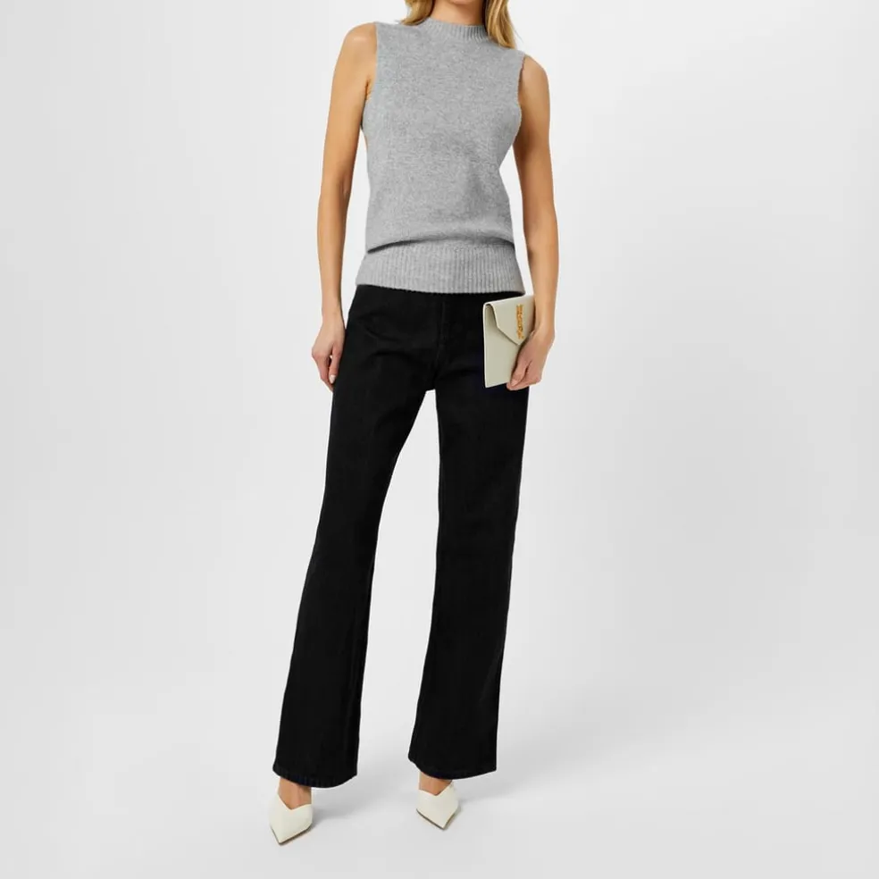 Christopher Esber Divider Cashmere Vest in Grey