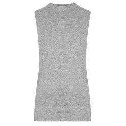 Christopher Esber Divider Cashmere Vest in Grey