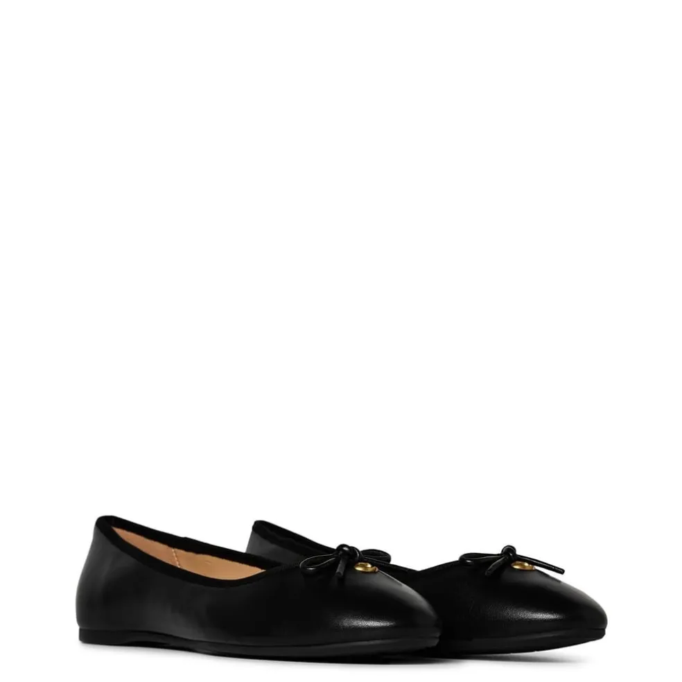 Coach Abigail Ballet Flats in Black