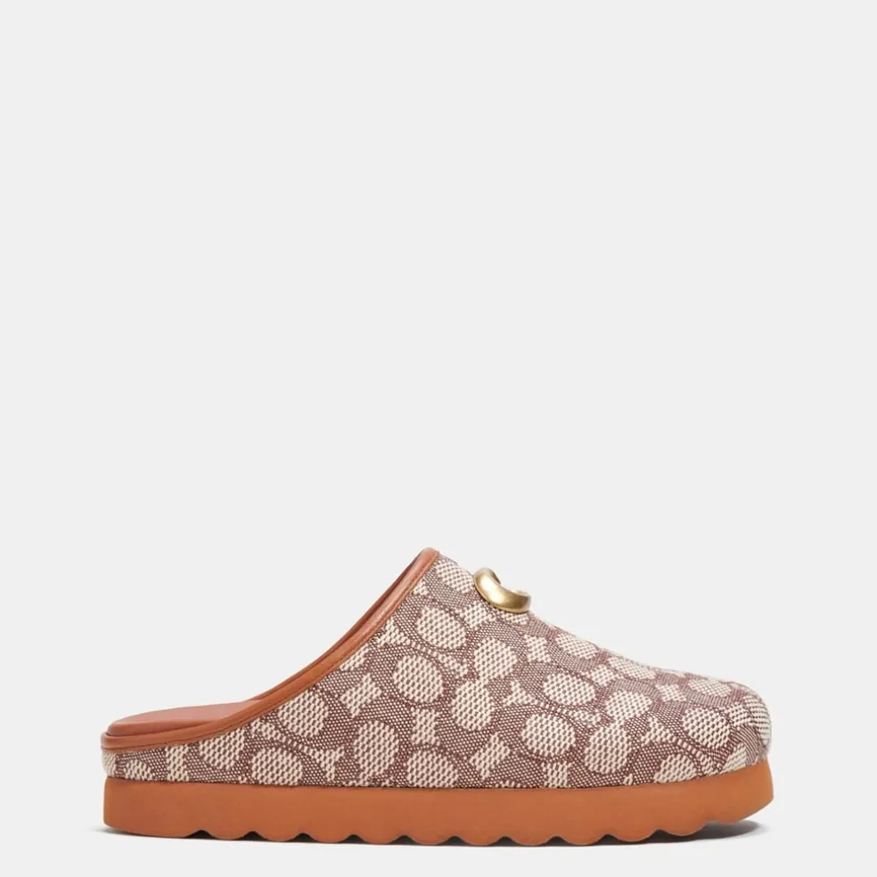 Coach Hadley Clogs in Brown