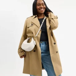 Coach Jonie Hobo Handbag with Detachable Strap in White