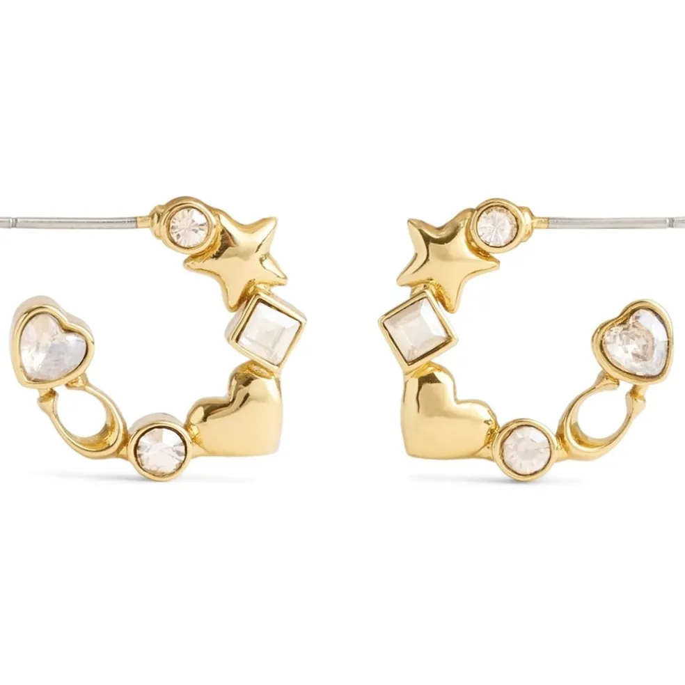 Coach Star Chm Hgs in Gold