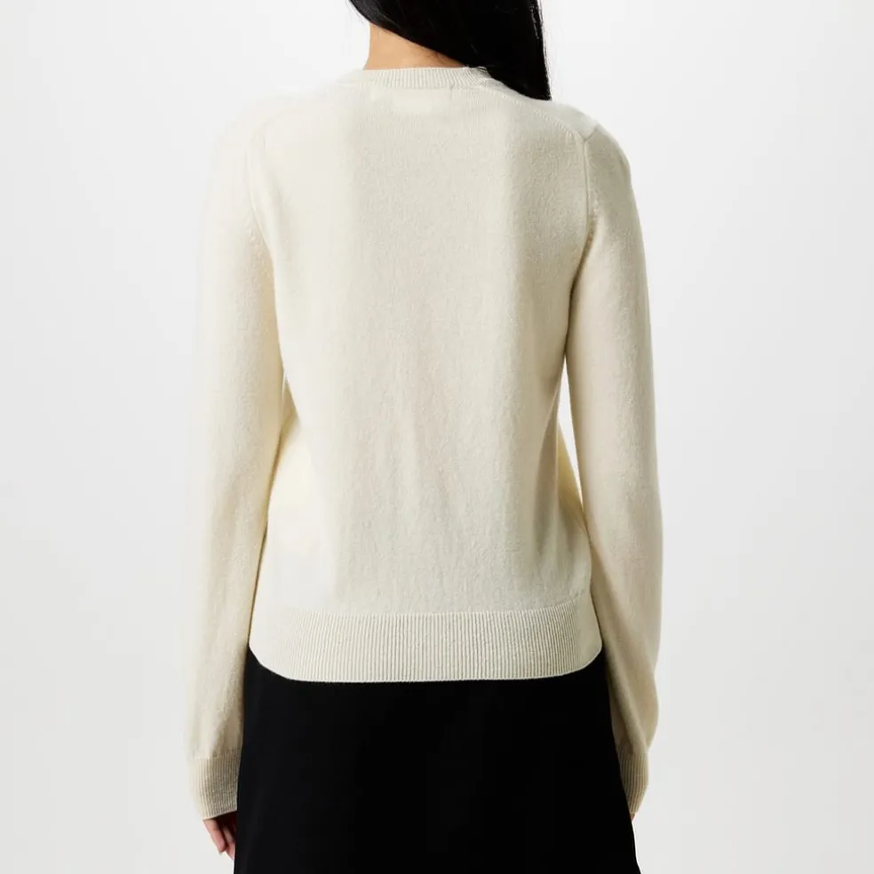 Comme des Garcons Girl Bow Cardigan in Cream