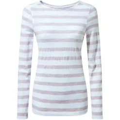 Craghoppers Erin Boat Neck Relaxed Fit Shirt in Purple
