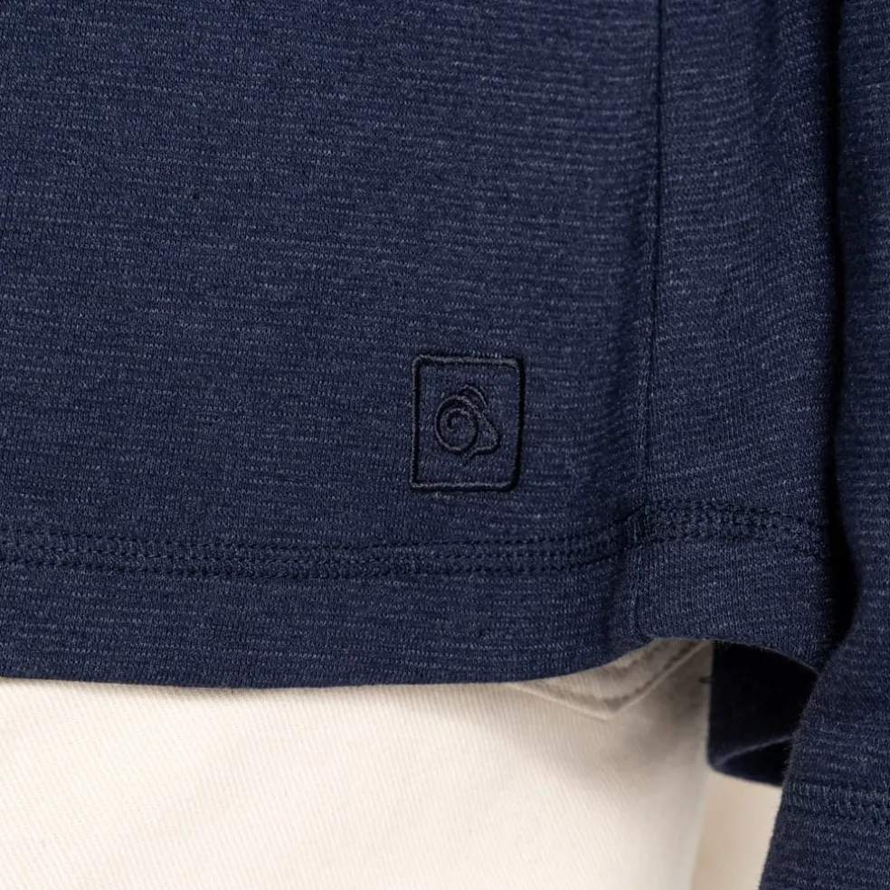Craghoppers Forres Ls Top in Blue