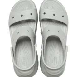 Crocs Classic Flatform Sandals in Beige