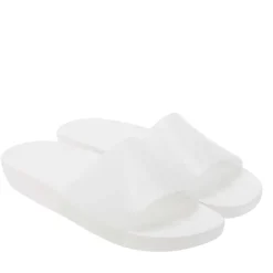Crocs Splash Glossy Sliders in White