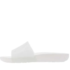 Crocs Splash Glossy Sliders in White